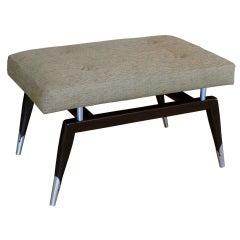 Mid Century Ponti Style Bench