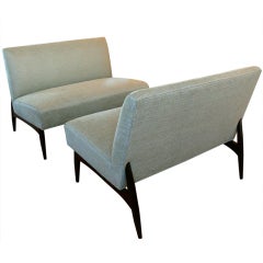 Pair of Finn Leg Settees 2