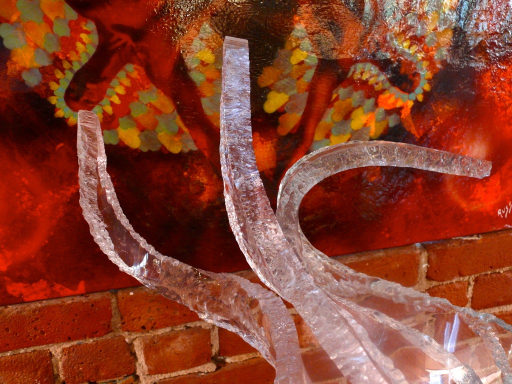Freeform Lucite Abstract Sculpture 2