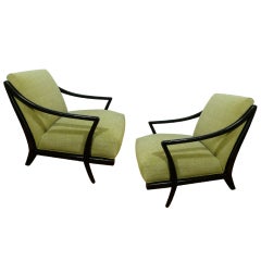 Pair of Gibbings Style Sabre Chairs