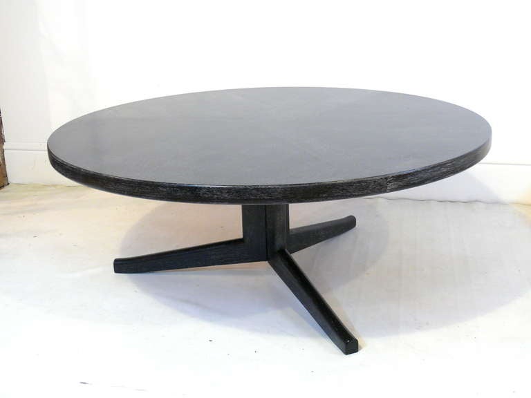 Inlaid Kofod-Larsen Style Coffee Table In Excellent Condition In New York, NY