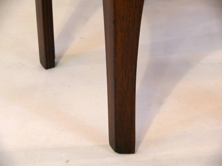 Pair of Hexagonal Arched Stools or Ottomans 2