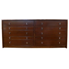 Paul Frankl Ten-Drawer Dresser or Credenza