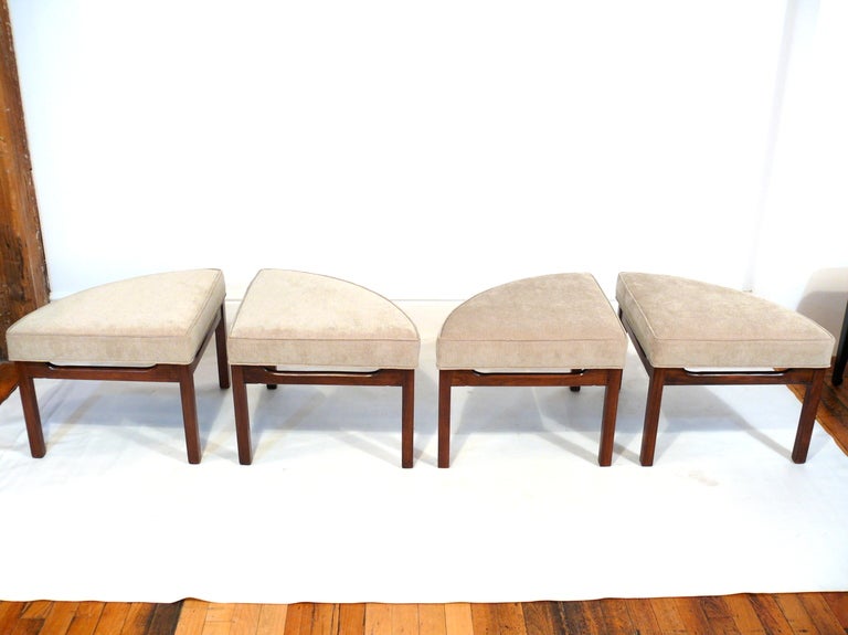 Mid Century Upholstered Sectional Ottoman/Cocktail Table 2