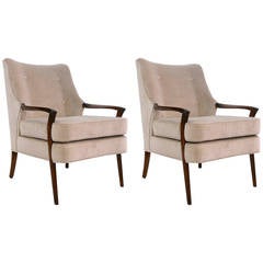 Pair of Chairs in the Manner of Ico Parisi
