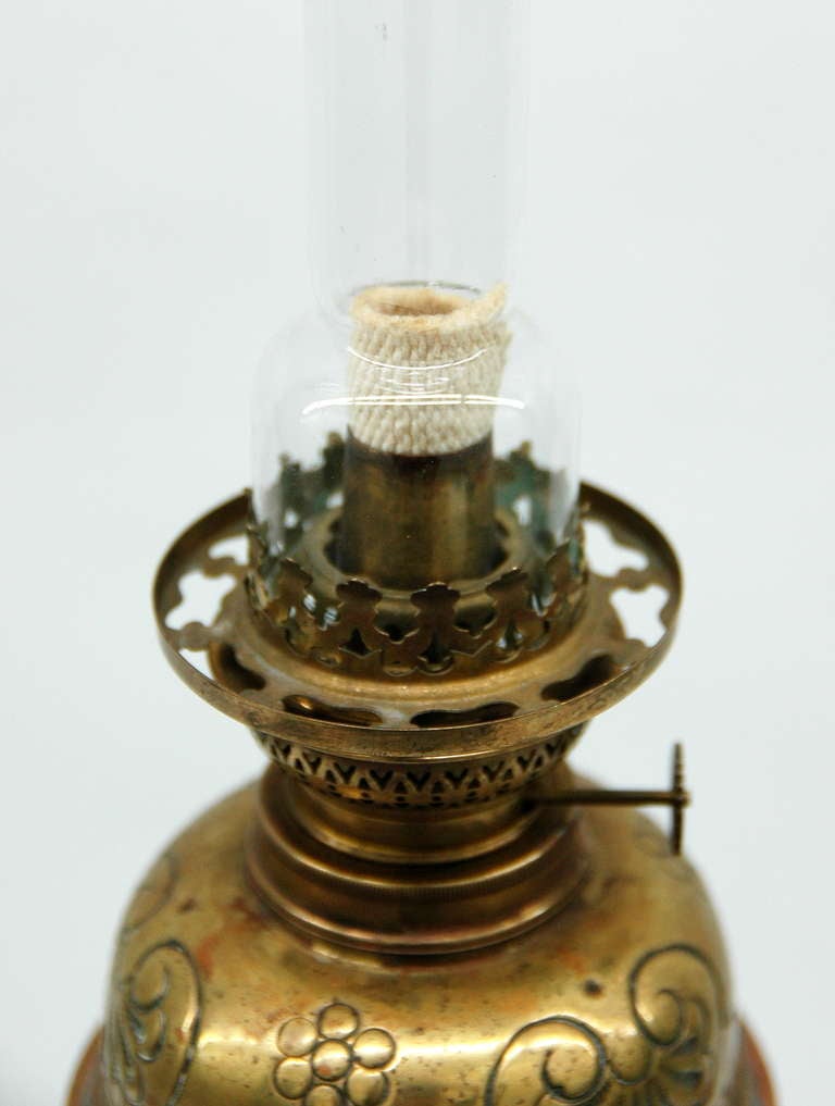 Cloisonné Oil Lamp by Theodore Deck 2