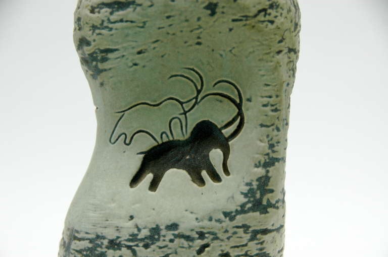 Ceramic Table Lamp Attributed to Marianna von Allesch