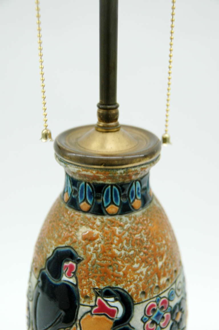 Mid-20th Century Gouda Vase Table Lamp