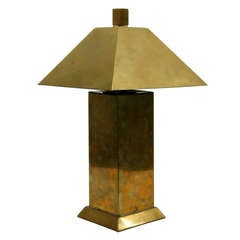 Solid Brass Table/Desk Lamp 
