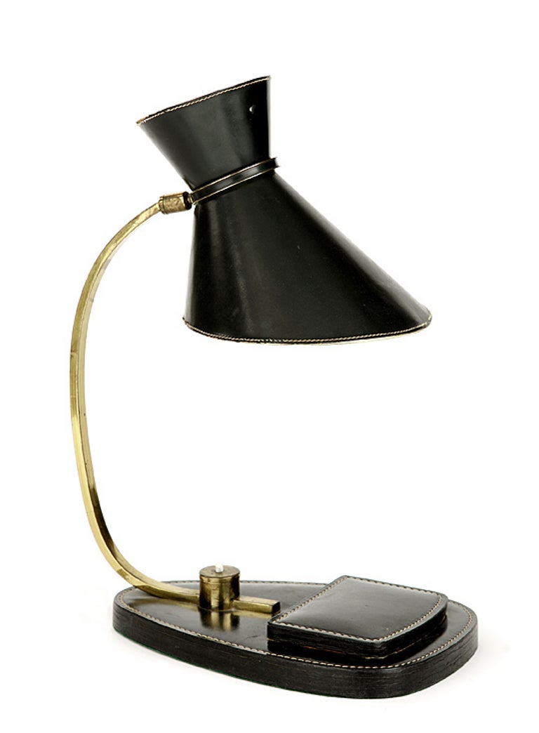 A Desk Lamp by Jacques Adnet