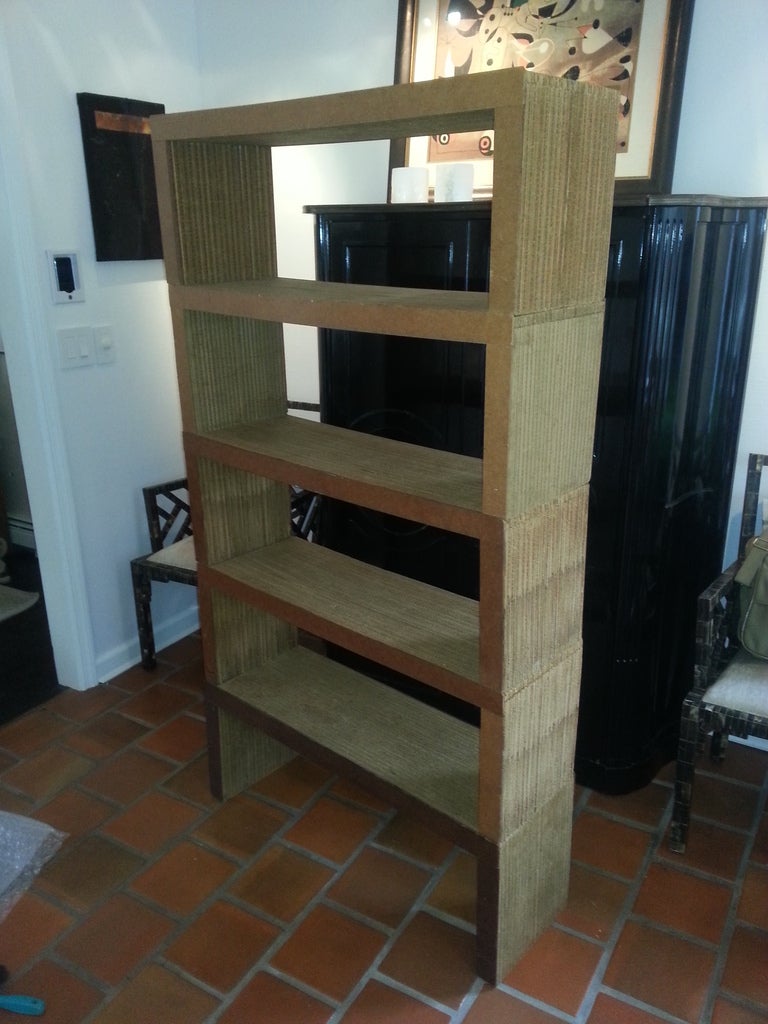 Set of Five 'Easy Edges' Stacking Shelf Units by Frank Gehry, 1972