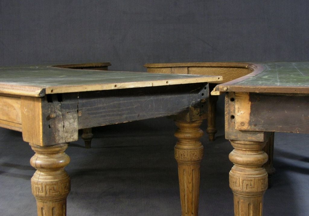 Monumental Library Table from a Barrister's Office **Sat Sale - 50% OFF** In Fair Condition In NYC, NY
