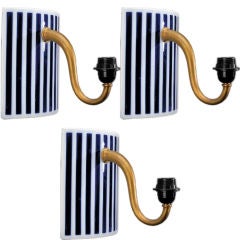 Set Of Three Wall Lights by Oliver Gagnere