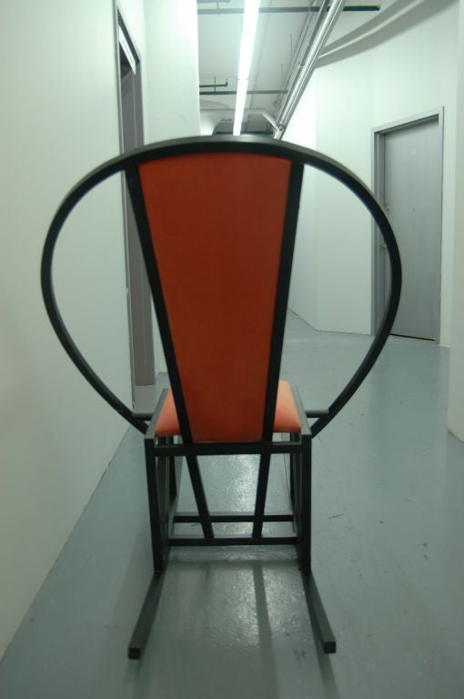 A Rocking Chair in the Memphis Design Style of Michele de Lucchi at ...