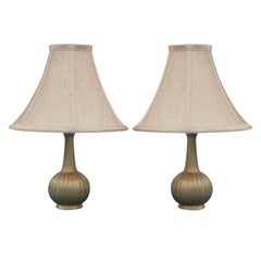 Coppia di lampade da tavolo danesi di Just Andersen