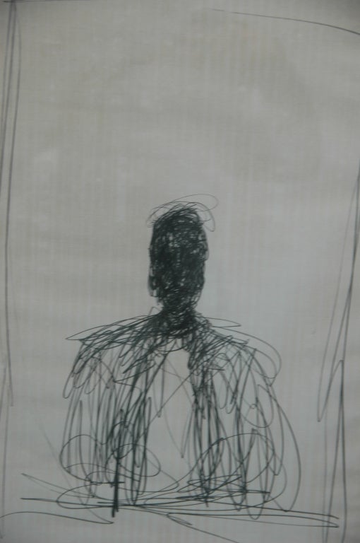 Alberto Giacometti, Drawing of a Man 1