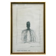 Alberto Giacometti, Drawing of a Man 6
