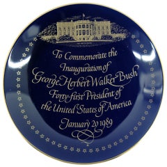 George Bush (The Elder) Inauguration Plate