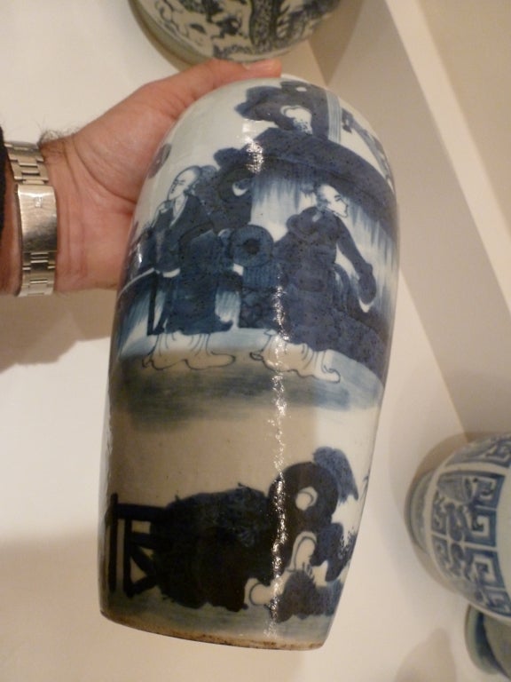 Tall Vase In Good Condition In NYC, NY