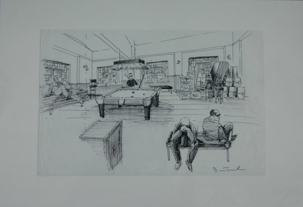 „The Sopranos“-Set, Entwürfe von Dean Taucher im Zustand „Gut“ im Angebot in NYC, NY