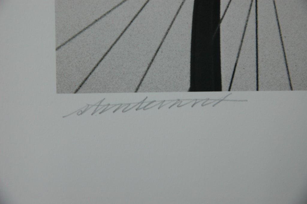 Set of Three Signed Sturtevant Serigraphs In Good Condition For Sale In NYC, NY