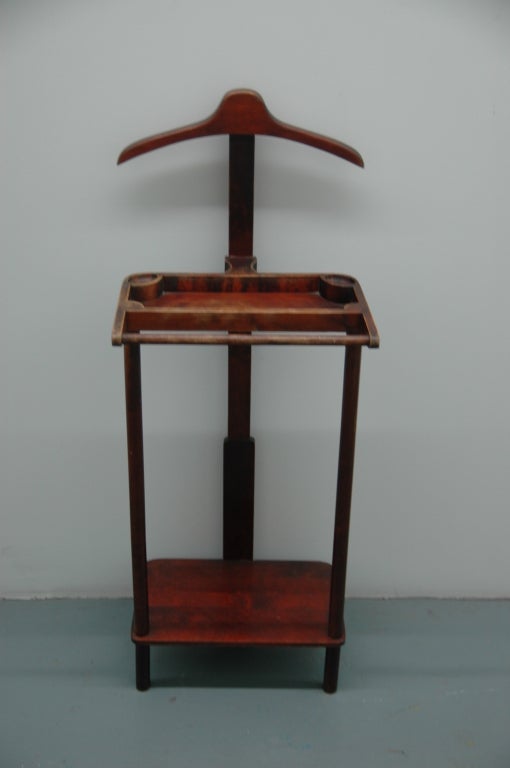 American A 19th Century Mahogany Valet Stand