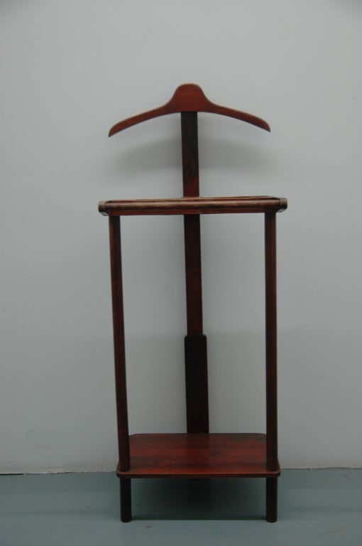 A 19th Century Mahogany Valet Stand In Good Condition In NYC, NY