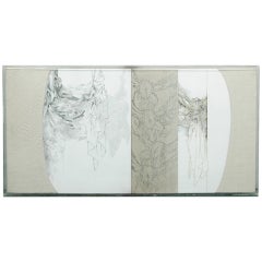 "Diptych" 1983 Mixed Media by Dorothy Ruddick 4