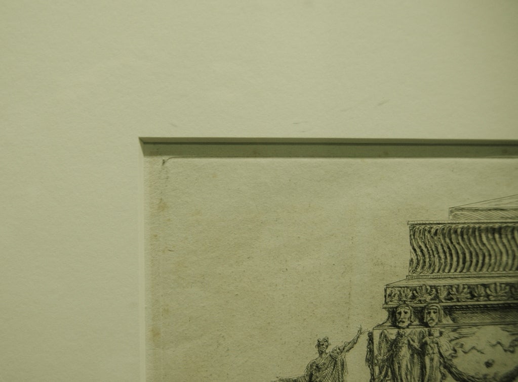 European Plate VIII of Piranesi's 'Parere su l’architettura' For Sale
