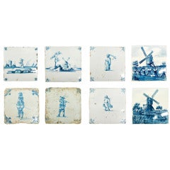 Group of Early Delft Tiles