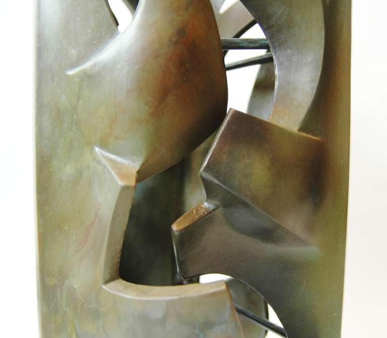 Malcolm Leland Sculpture/Floor Sconce In Good Condition In NYC, NY