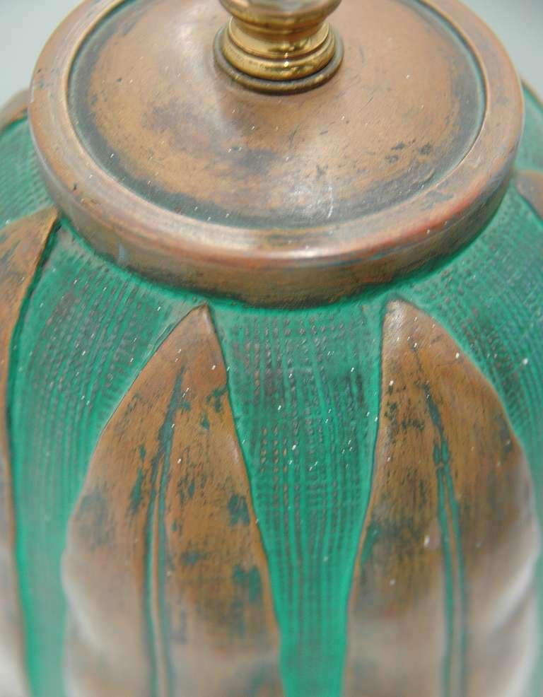 Late 20th Century Italian Ceramic Table Lamp