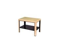 Fine  Parchment & Ebony Lacquered Wood Side Table