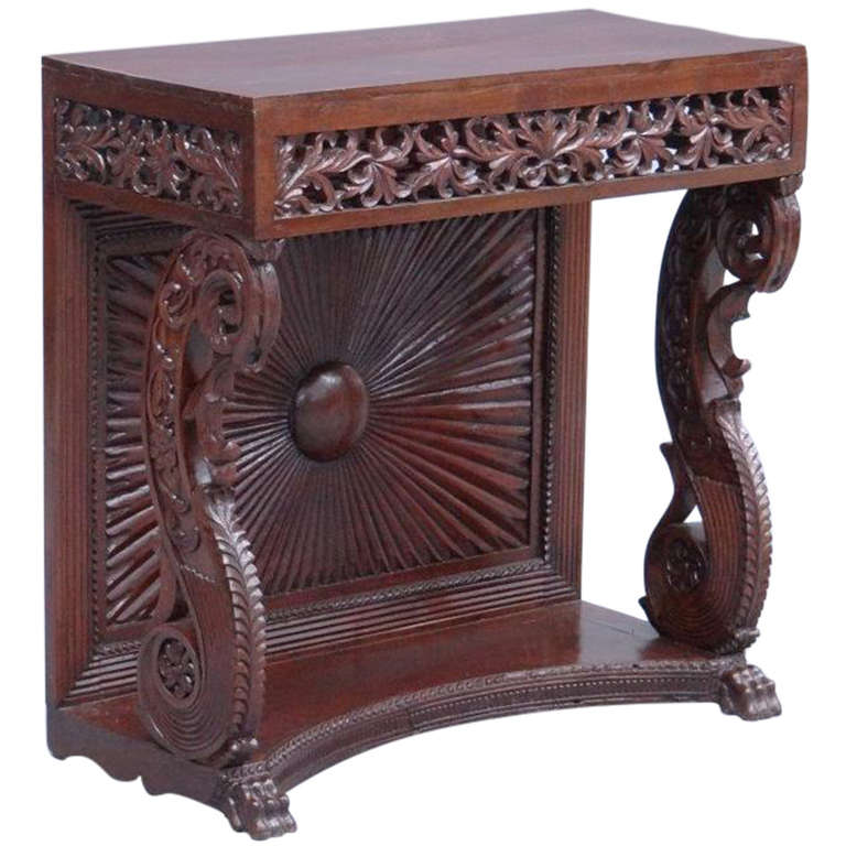 Anglo Indian Console Table At 1stdibs, Indian Console Table Uk