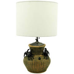 Chinese Clay Vase Table Lamp 5