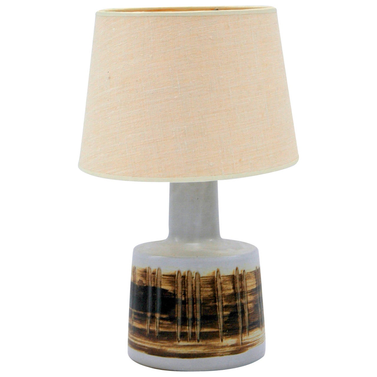 Stunning Martz Solid Walnut Table Lamps for Marshall Studios at 1stDibs