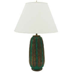 Italian Ceramic Table Lamp