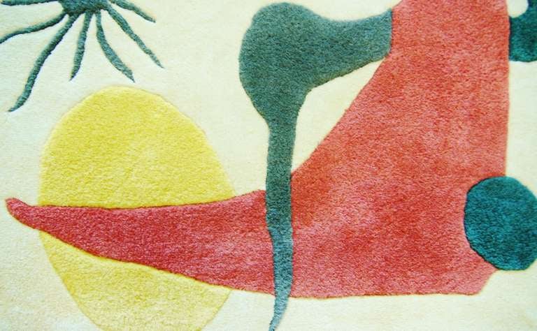Abstract Rug/Tapestry in the Style of Joan Miró For Sale at 1stDibs ...