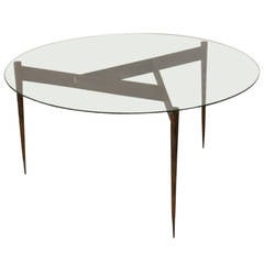 Italian Metal Coffee Table 8