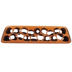 Gorgeous Mid-Century Walnut Wine Rack, American 3