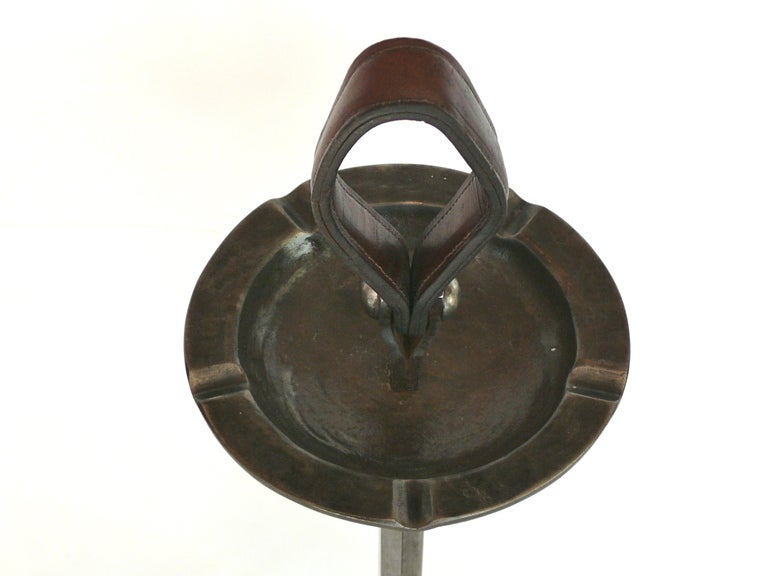 French Adnet Style Ashtray Stand