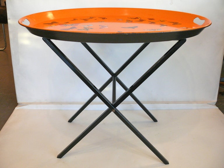 Butterfly Tray Table by Piero Fornasetti In Excellent Condition In Beverly Hills, CA