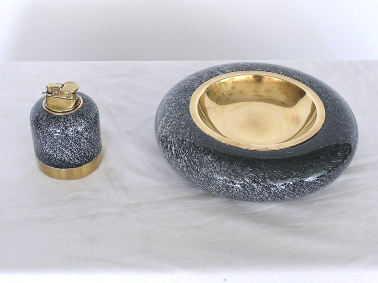 Ashtray and Lighter Set By Tommaso Barbi 2