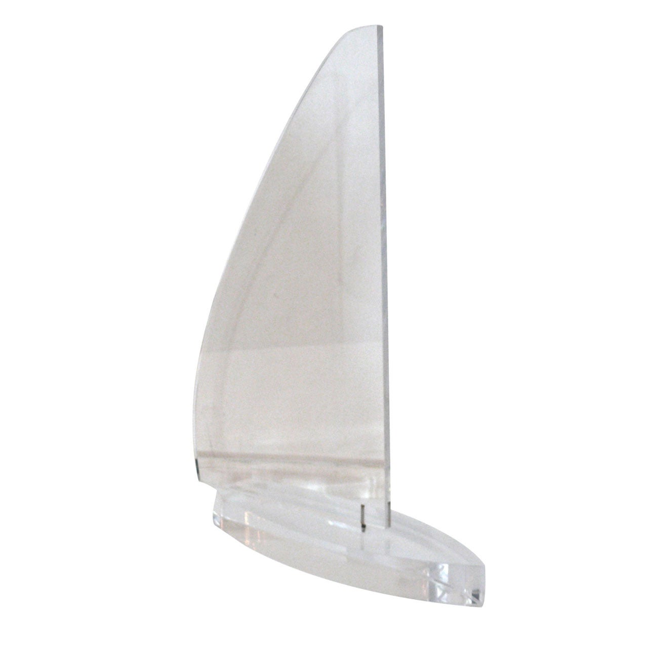 Lucite Sailboat