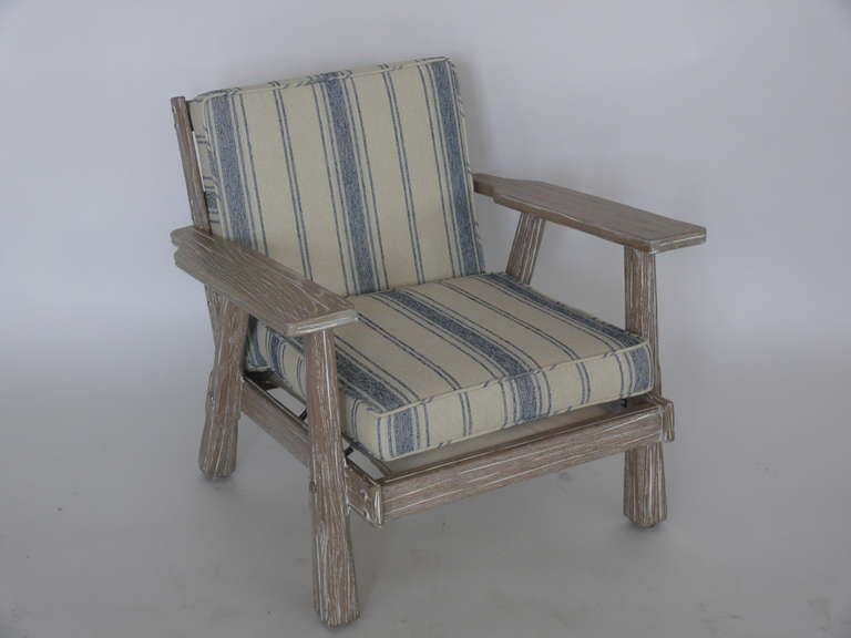 20th Century Oak Lounge Chairs by Brandt Ranch