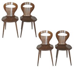 Set of 4 Baumann Chairs