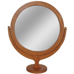 Teak Vanity Mirror