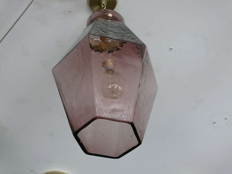 20th Century Venini Ceiling Light For Sale