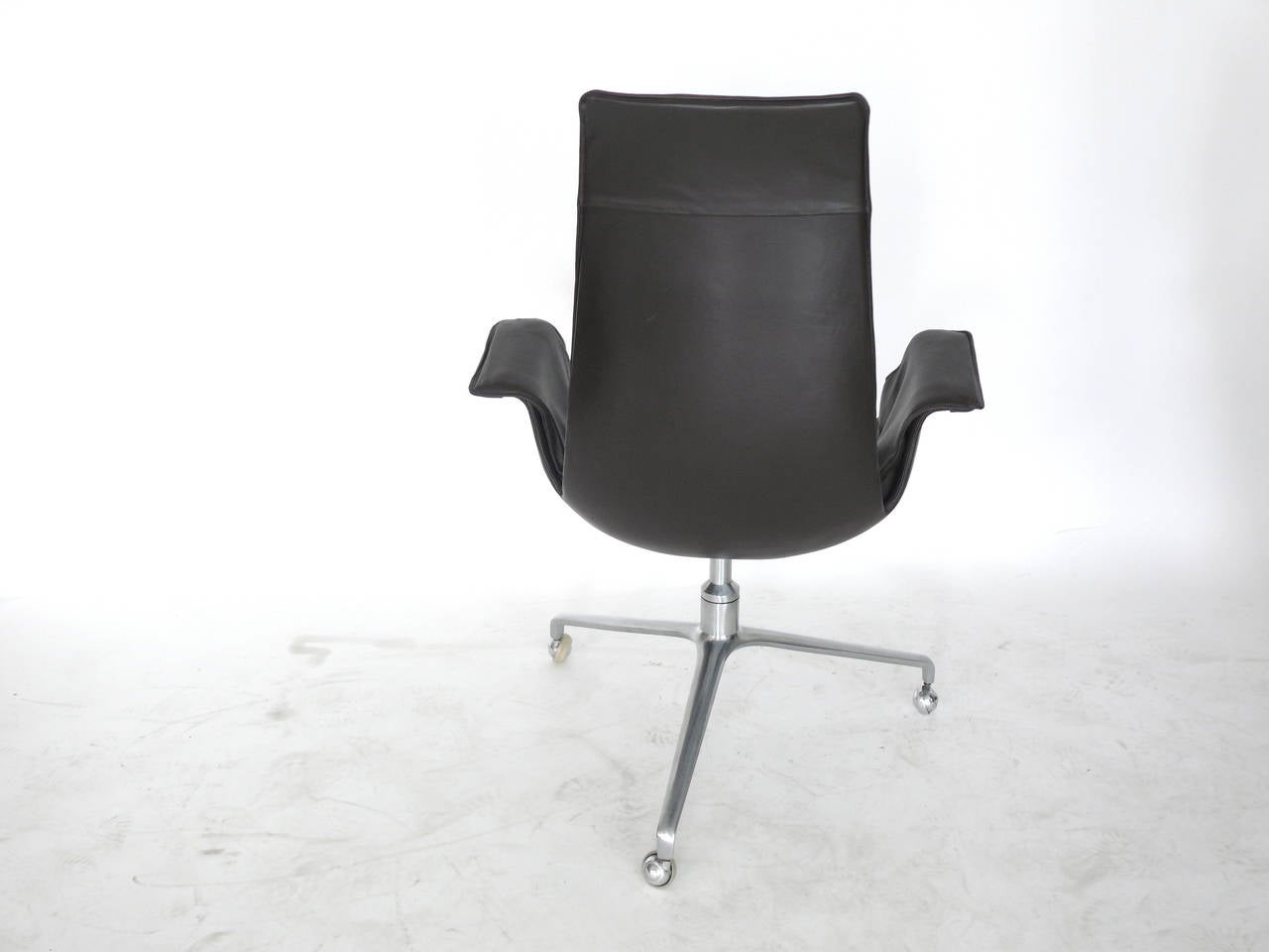 Leather Bird Chairs by Preben Fabricius
