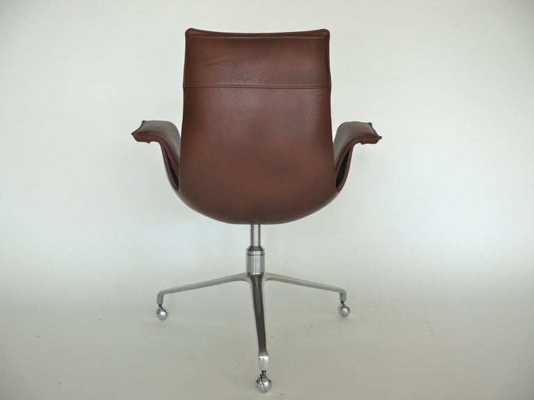 Leather Preben Fabricius Desk Chair